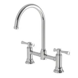 Cromford Exposed Sink Set 4Star Chrome Lead Free In Chrome Finish By Phoenix by PHOENIX, a Kitchen Taps & Mixers for sale on Style Sourcebook