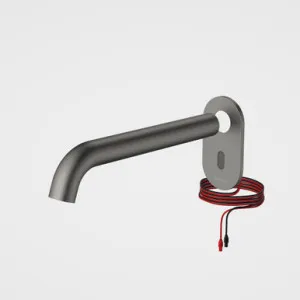 Liano II Sensor 210mm Wall Outlet Trim Kit Lead Free | Made From Stainless Steel In Gunmetal By Caroma by Caroma, a Bathroom Taps & Mixers for sale on Style Sourcebook