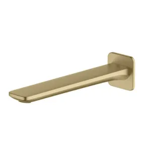 Paris Wall Bath Or Basin Spout 200mm 3Star Classic Lead Free In Gold By Oliveri by Oliveri, a Bathroom Taps & Mixers for sale on Style Sourcebook
