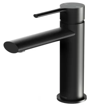 Vivid Slimline Oval Hob Basin Mixer 6Star Lead Free | Made From Brass In Matte Black By Phoenix by PHOENIX, a Bathroom Taps & Mixers for sale on Style Sourcebook