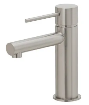 Vivid Slimline Hob Basin Mixer (Straight Spout) 6Star Lead Free | Made From Brass In Brushed Nickel By Phoenix by PHOENIX, a Bathroom Taps & Mixers for sale on Style Sourcebook