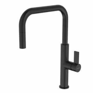 Urbane II Pull-Out Sink Mixer 6Star Lead Free | Made From Brass In Matte Black By Caroma by Caroma, a Kitchen Taps & Mixers for sale on Style Sourcebook