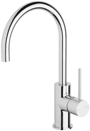 Vivid Slimline Sink Mixer With 160mm Gooseneck Spout 4Star Lead Free | Made From Brass In Chrome Finish By Phoenix by PHOENIX, a Kitchen Taps & Mixers for sale on Style Sourcebook