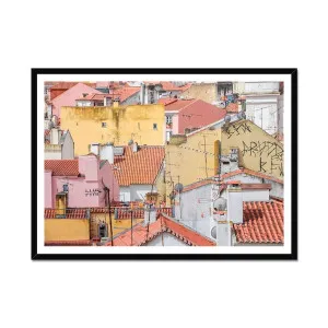 Portugal Lisbon Alfama Streets Colour  Framed Print by null, a Prints for sale on Style Sourcebook