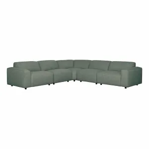 Harry 7 Seater Modular Sofa in Cobble Green by OZ Design, a Sofas for sale on Style Sourcebook