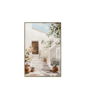 Tuscan Welcome Wall Art Canvas 120cm x 80cm by Luxe Mirrors, a Artwork & Wall Decor for sale on Style Sourcebook