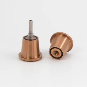 Round Door Knob Brushed Rose Gold by Estelle, a Door Knobs & Handles for sale on Style Sourcebook