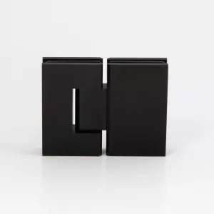 Stealth Glass to Glass 180 Degree Hinge Matte Black by null, a Bathroom Fixtures for sale on Style Sourcebook