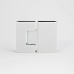 Stealth Glass to Glass 180 Degree  Hinge White by null, a Bathroom Fixtures for sale on Style Sourcebook