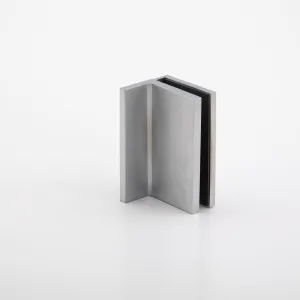 Statesman  Wall to Glass Clamp with leg Matte Chrome by null, a Bathroom Fixtures for sale on Style Sourcebook