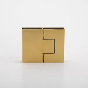 Statesman Glass to Glass Hinge Polished Gold by null, a Bathroom Fixtures for sale on Style Sourcebook