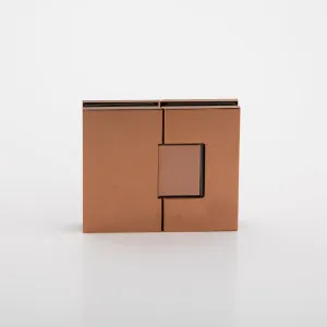 Statesman Glass to Glass Hinge Polished Rose Gold by null, a Bathroom Fixtures for sale on Style Sourcebook