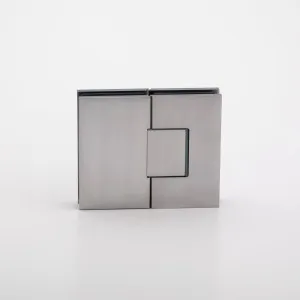 Statesman Glass to Glass Hinge Satin Chrome by null, a Bathroom Fixtures for sale on Style Sourcebook