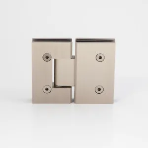 Boston Glass to Glass 180 Degree Hinge Satin Nickel by null, a Bathroom Fixtures for sale on Style Sourcebook