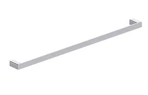 Boston Towel Rail Single 800mm Polished Chrome by null, a Towel Rails for sale on Style Sourcebook