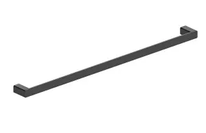 Boston Towel Rail Single 800mm Matte Black by null, a Towel Rails for sale on Style Sourcebook