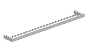 Boston Towel Rail Double 800mm Polished Chrome by null, a Towel Rails for sale on Style Sourcebook