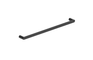 Statesman Towel Rail Single 600mm Matte Black by null, a Towel Rails for sale on Style Sourcebook