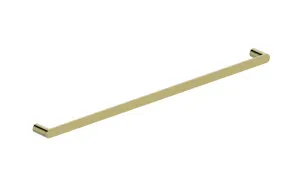 Statesman Towel Rail Single 800mm Brushed Brass by null, a Towel Rails for sale on Style Sourcebook