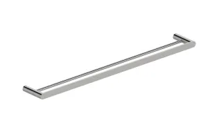 Statesman Towel Rail Double 800mm Satin Nickel by Estelle, a Towel Rails for sale on Style Sourcebook