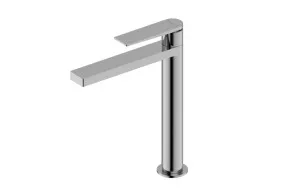 Statesman Basin Mixer Tall Satin Nickel by null, a Bathroom Taps & Mixers for sale on Style Sourcebook