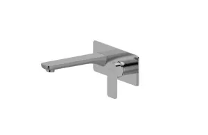 Boston Bath Spout with Mixer Satin Nickel by null, a Bathroom Taps & Mixers for sale on Style Sourcebook