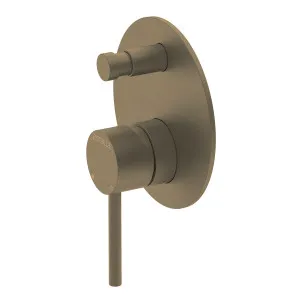 Pinnacles Shower Mixer with Diverter Antique Brass by Estelle, a Shower Heads & Mixers for sale on Style Sourcebook