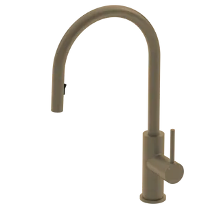 Pinnacles Pull Out Kitchen Mixer Antique Brass by Estelle, a Kitchen Taps & Mixers for sale on Style Sourcebook
