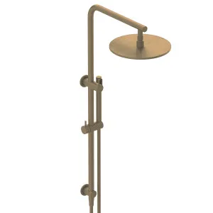 Pinnacles Shower Rail Set Antique Brass by Estelle, a Showers for sale on Style Sourcebook