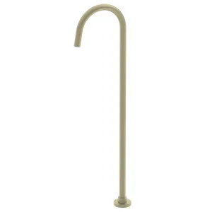 Pinnacles Floor Standing Bath Spout Soft Gold Brushed by null, a Bathroom Taps & Mixers for sale on Style Sourcebook