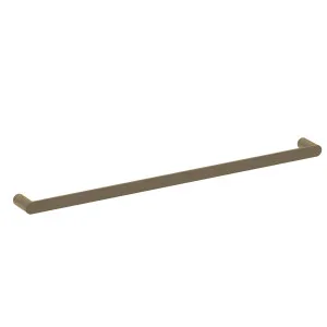 Pinnacles Towel Rail Single 800 mm Antique Brass by null, a Towel Rails for sale on Style Sourcebook