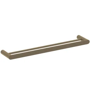 Pinnacles Towel Rail Double 600mm Antique Brass by null, a Towel Rails for sale on Style Sourcebook