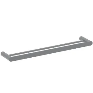 Pinnacles Towel Rail Double 600mm Brushed Gun Metal by null, a Towel Rails for sale on Style Sourcebook