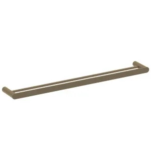 Pinnacles Towel Rail Double 800mm Antique Brass by Estelle, a Towel Rails for sale on Style Sourcebook