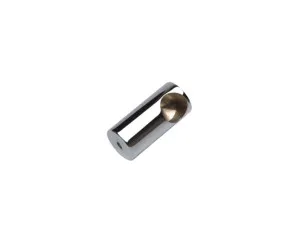 Round DIY Glass to Rail Fitting Satin Gun Metal by Estelle, a Door Hardware for sale on Style Sourcebook
