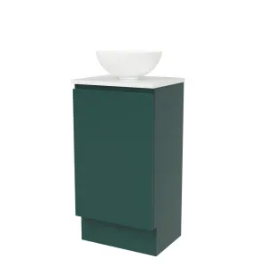 Billie Vanity 450mm Centre WG Basin SilkSurface AC Top Floor standing by Timberline, a Vanities for sale on Style Sourcebook