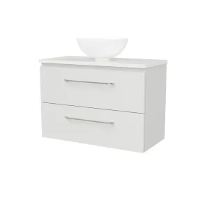 Billie Vanity 600mm Centre WG Basin SilkSurface AC Top Wall hung by Timberline, a Vanities for sale on Style Sourcebook