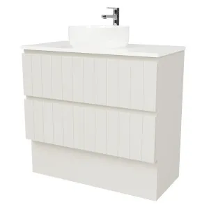 Henley Vanity 900mm Centre WG Basin SilkSurface AC Top Floor standing by Timberline, a Vanities for sale on Style Sourcebook