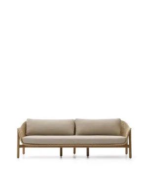 Galea outdoor 3-seater sofa by Kave Home, a Outdoor Sofas for sale on Style Sourcebook
