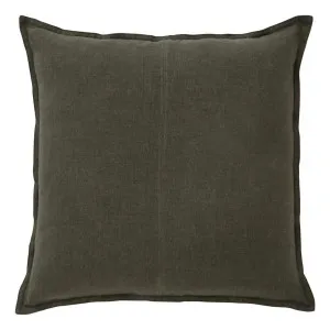Como Poly Fill Cushion 50x50cm in Khaki by OZ Design, a Cushions, Decorative Pillows for sale on Style Sourcebook