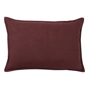 Como Poly Fill Cushion 60x40cm in Garnet by OZ Design, a Cushions, Decorative Pillows for sale on Style Sourcebook
