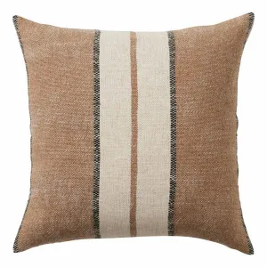 Ottavio Poly Fill Cushion 50x50cm in Cocoa by OZ Design, a Cushions, Decorative Pillows for sale on Style Sourcebook