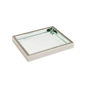 Zeta Mirror Tray - Small Antique Silver by CAFE Lighting & Living, a Trays for sale on Style Sourcebook