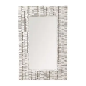Dunbar Wall Mirror - Rectangle White by CAFE Lighting & Living, a Mirrors for sale on Style Sourcebook
