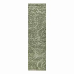 Haven Nyla Rug 80x300cm in Green by OZ Design, a Contemporary Rugs for sale on Style Sourcebook
