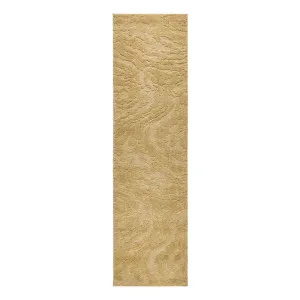 Haven Nyla Rug 80x500cm in Gold by OZ Design, a Contemporary Rugs for sale on Style Sourcebook