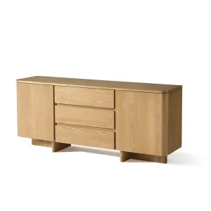 Kiama 1.8m 2 Door 3 Drawer Buffet Natural Ash by null, a Sideboards, Buffets & Trolleys for sale on Style Sourcebook