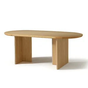 Kiama 2m Dining Table Natural Ash by null, a Dining Tables for sale on Style Sourcebook
