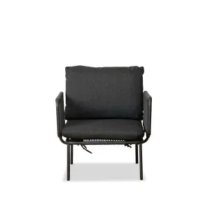 Sorrento Outdoor Armchair - Charcoal - Mocka by Mocka., a Chairs for sale on Style Sourcebook