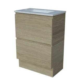 Billie Vanity 600mm Centre WG Basin SilkSurface UC Top Floor standing by Timberline, a Vanities for sale on Style Sourcebook